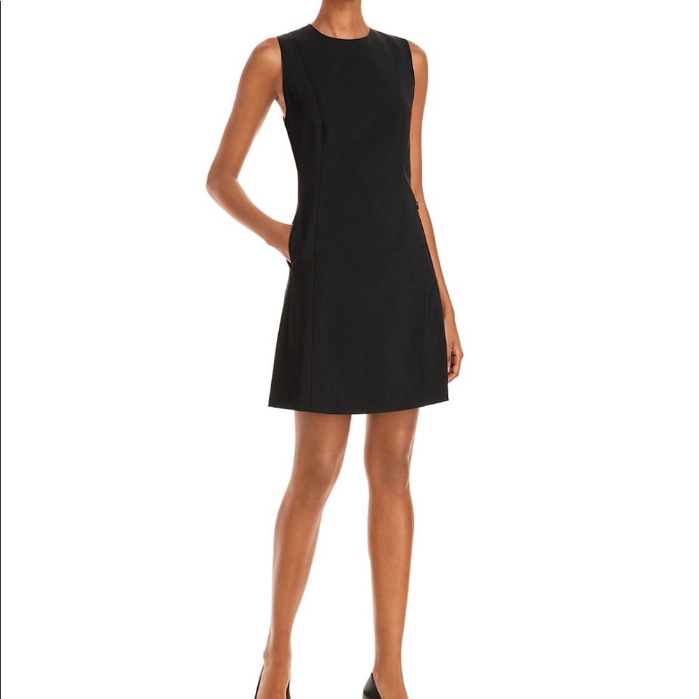 Theory wool shift dress- size 0